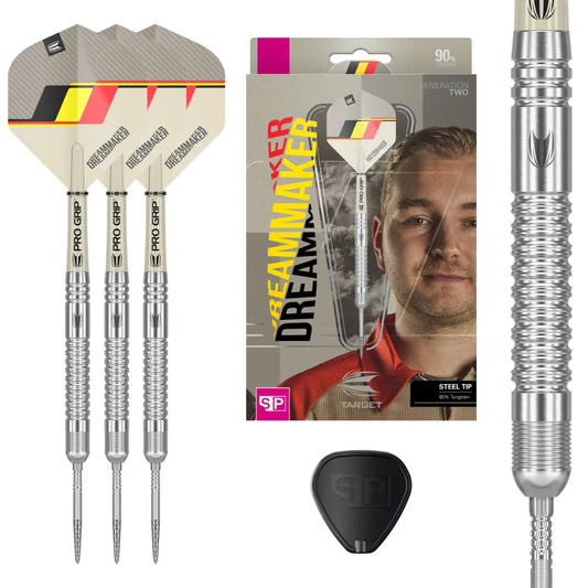 Target Dimitri van den Bergh G2 90% Tungsten Steel Tip Darts