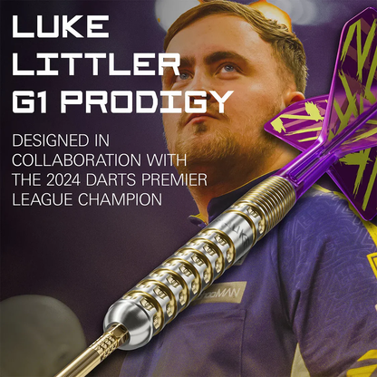 Target Luke Littler G1 Prodigy 90% Tungsten SP Steel Tip Darts