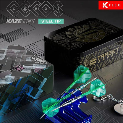 Target Japan Kaze Series Ceros 02 90% Tungsten SP Steel Tip Darts