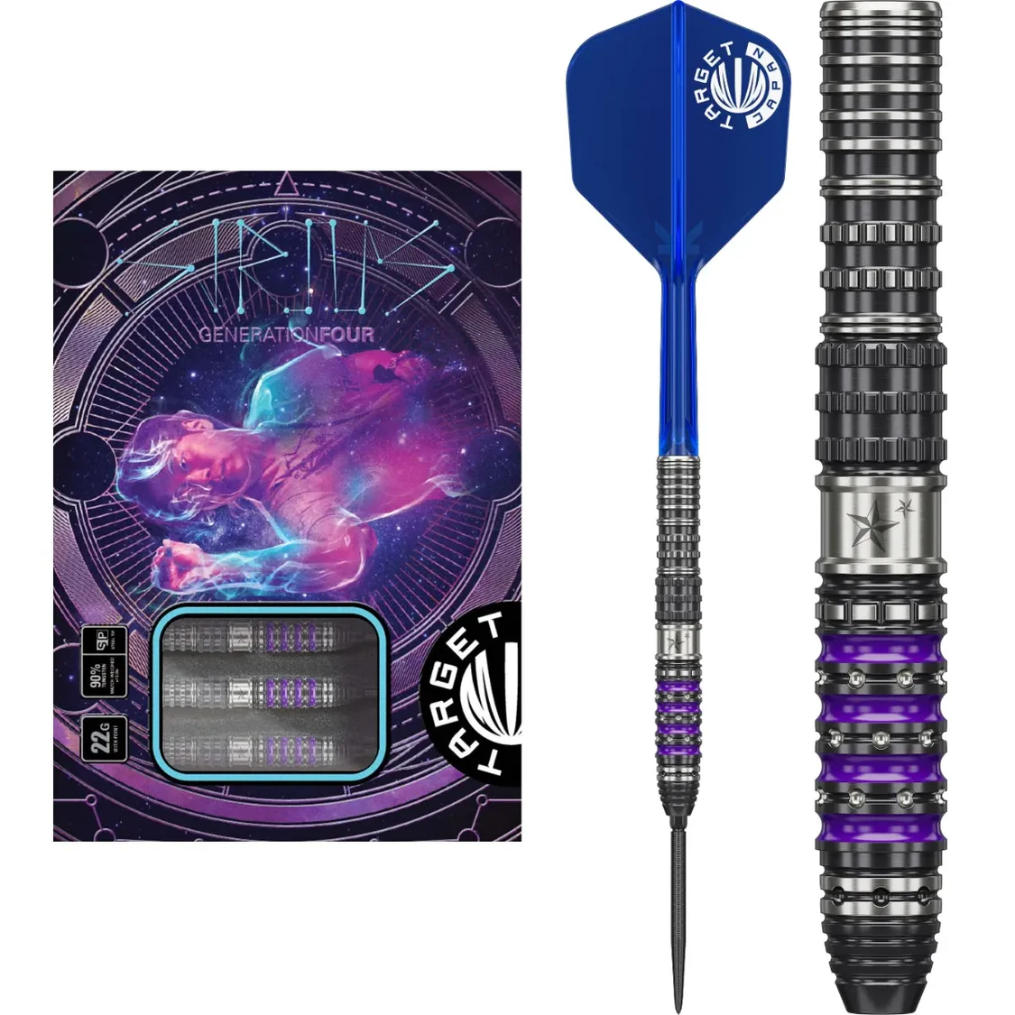 Target Japan Sirius G4 90% Tungsten SP Steel Tip Darts