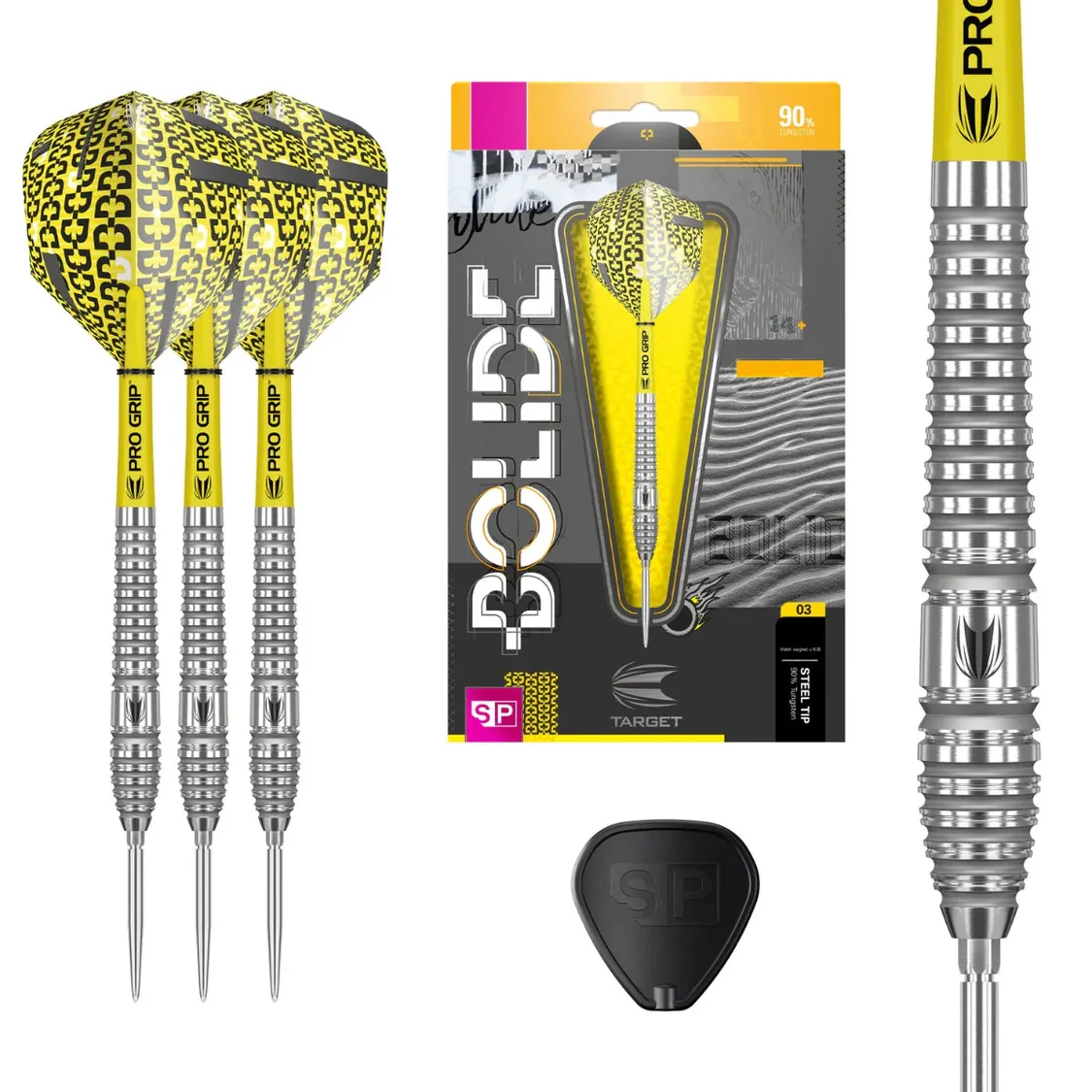 Target Bolide 03 Swiss Point 90% Tungsten Steel Tip Darts