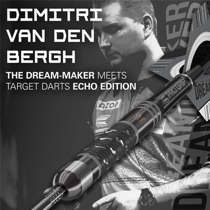 Target Dimitri Van Den Bergh x Echo 90% Tungsten SP Steel Tip Darts
