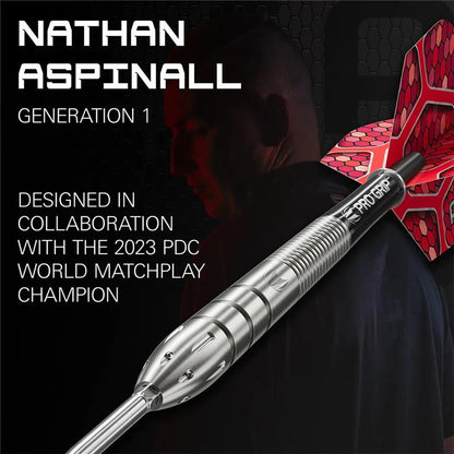 Target Nathan Aspinall G1 90% Tungsten SP Steel Tip Darts