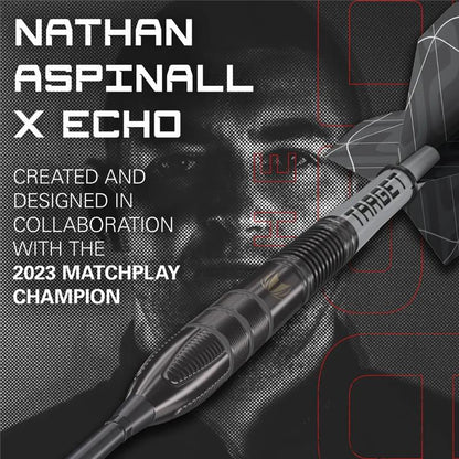 Target Aspinall x Echo 90% Tungsten SP Steel Tip Darts