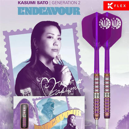 Target Japan Endeavor G2 90% Tungsten SP Steel Tip Darts