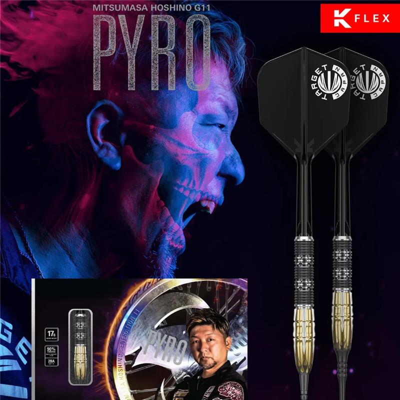 Target Japan Pyro G11 90% Tungsten SP Steel Tip Darts