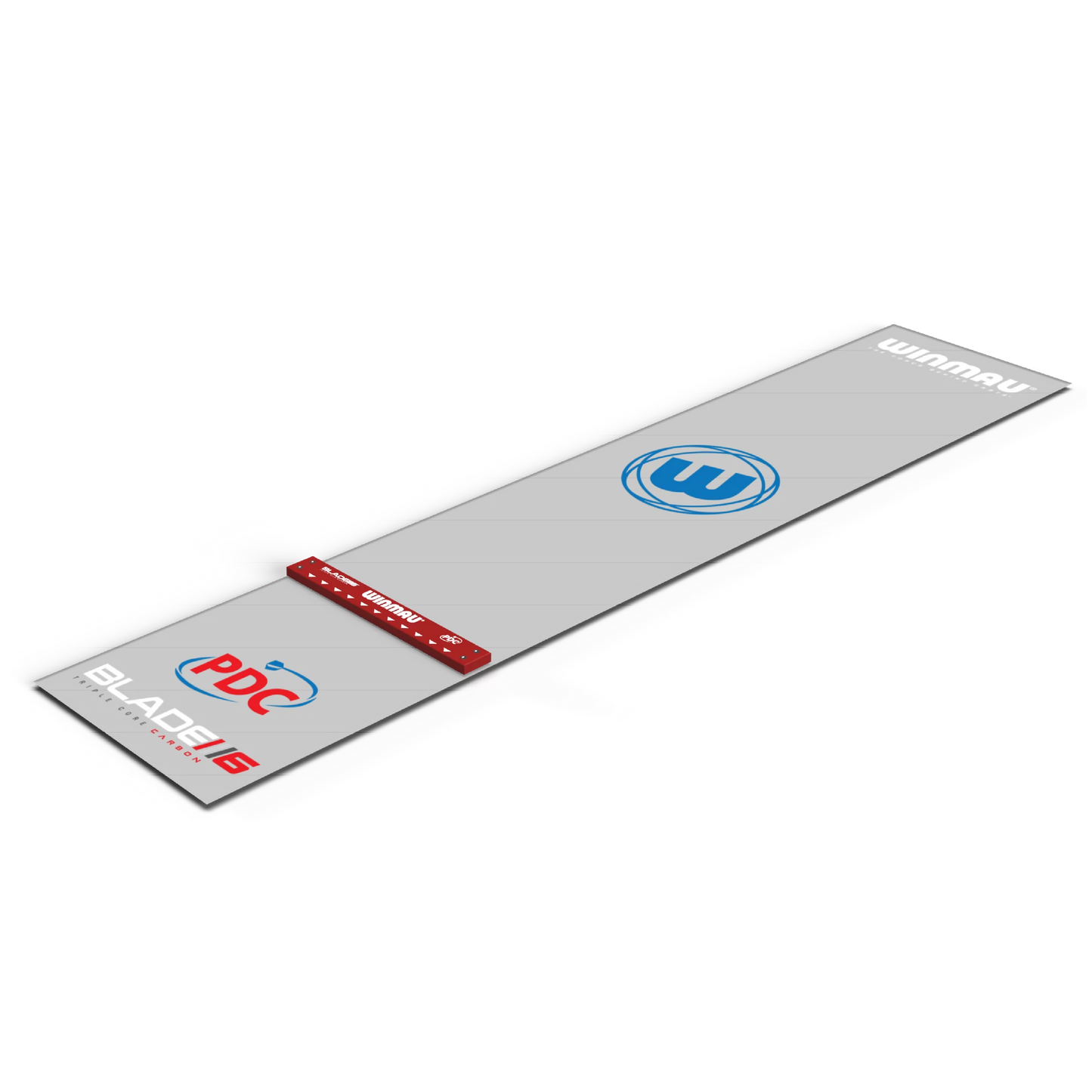 Winmau Clearzone PVC Dart Mat with Integrated Oche
