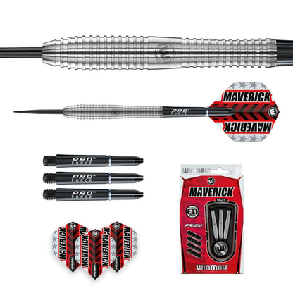 Winmau Maverik 80% Tungsten Steel Tip Darts