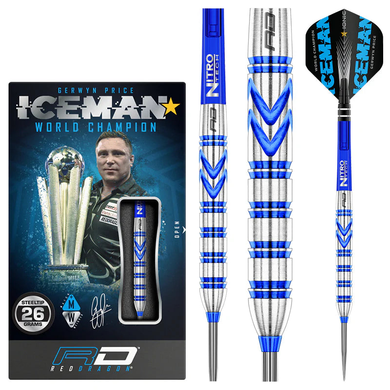Red Dragon Gerwyn Price Blue Originals 90% Tungsten Darts