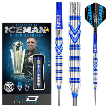 Red Dragon Gerwyn Price Blue Originals 90% Tungsten Darts