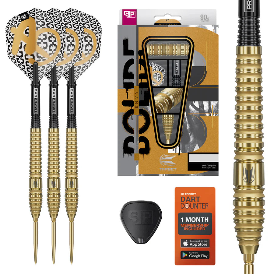 Target Bolide Envy 03 90% Tungsten SP Steel Tip Darts