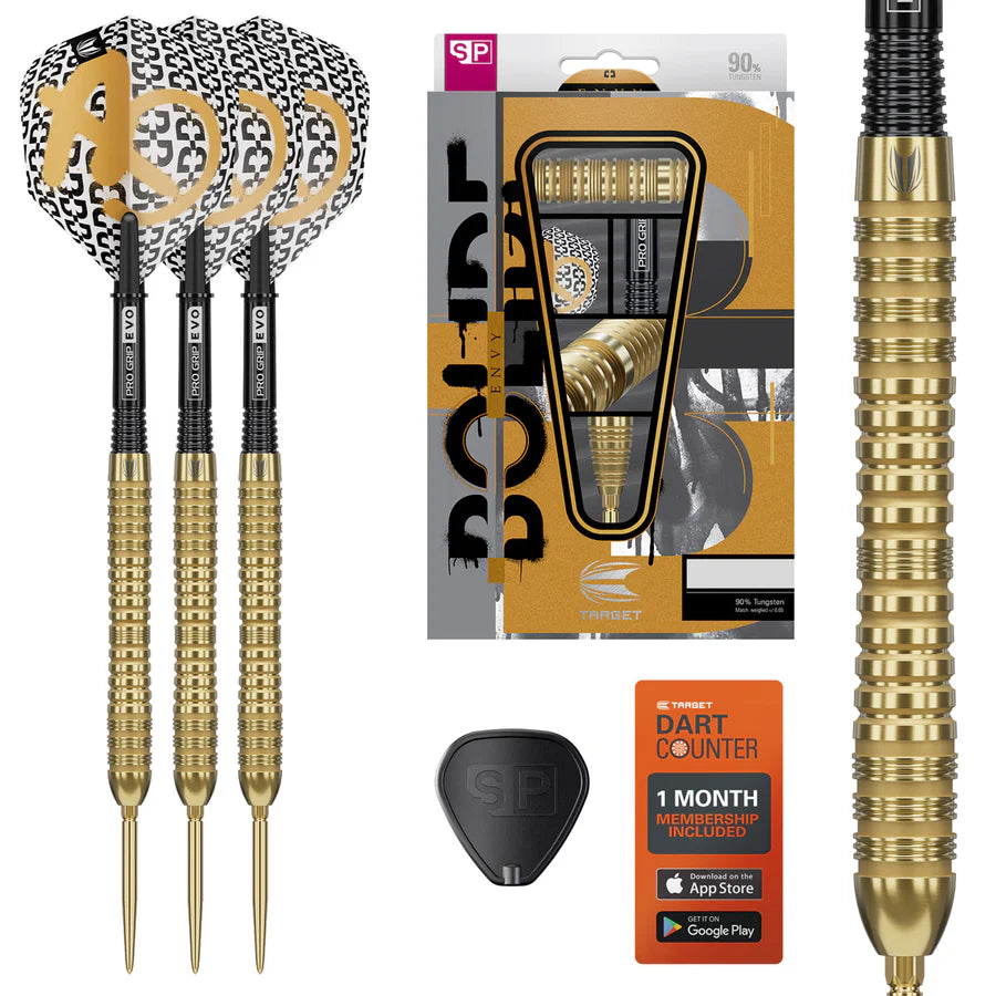 Target Bolide Envy 04 90% Tungsten SP Steel Tip Darts