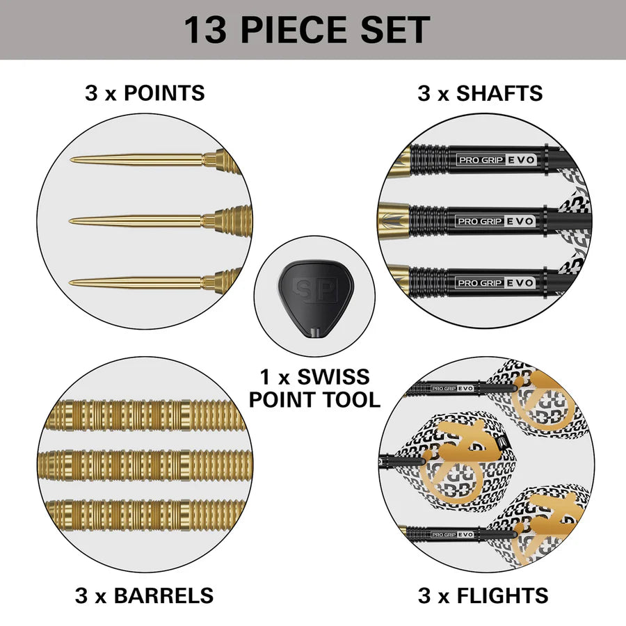 Target Bolide Envy 05 90% Tungsten SP Steel Tip Darts