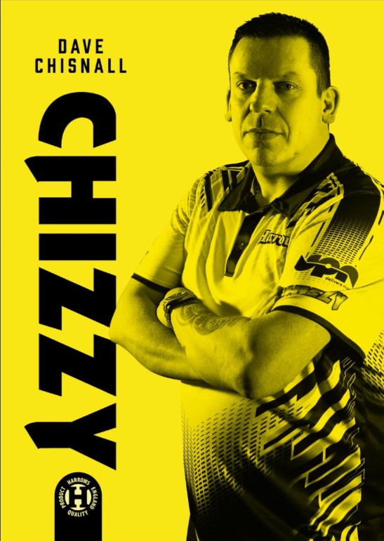 Harrows Dave Chisnall Chizzy Series 3 90% Tungsten Steel Tip Darts