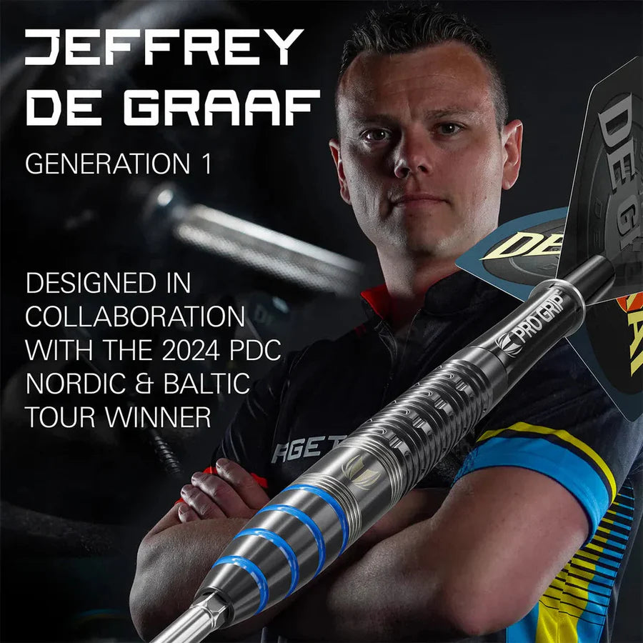 Target Jeffrey De Graaf 90% Tungsten SP Steel Tip Darts
