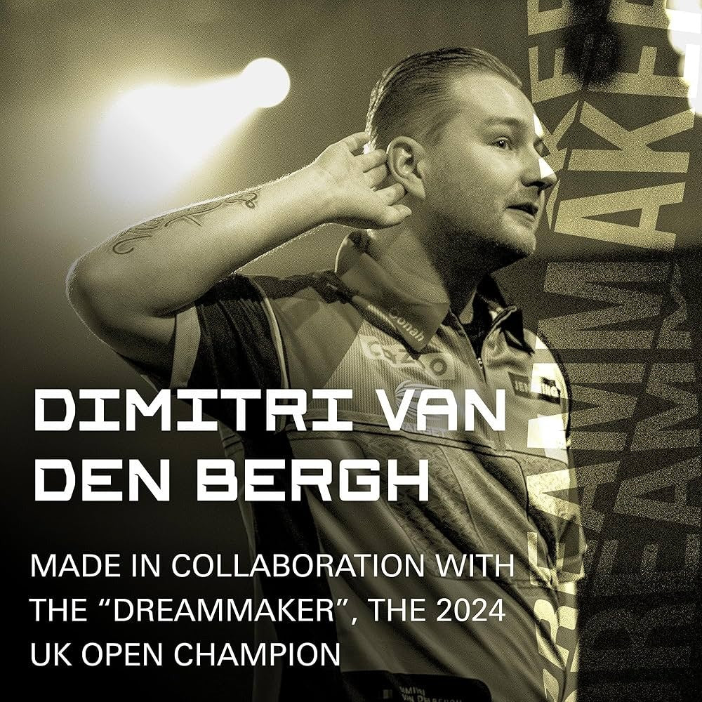Target Dimitri van den Bergh G2 90% Tungsten Steel Tip Darts
