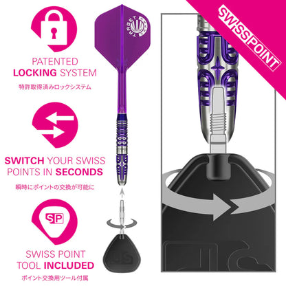 Target Japan Kasumi Sato Endeavour G3 90% Tungsten SP Steel Tip Darts
