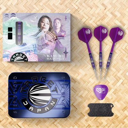 Target Japan Kasumi Sato Endeavour G3 90% Tungsten SP Steel Tip Darts