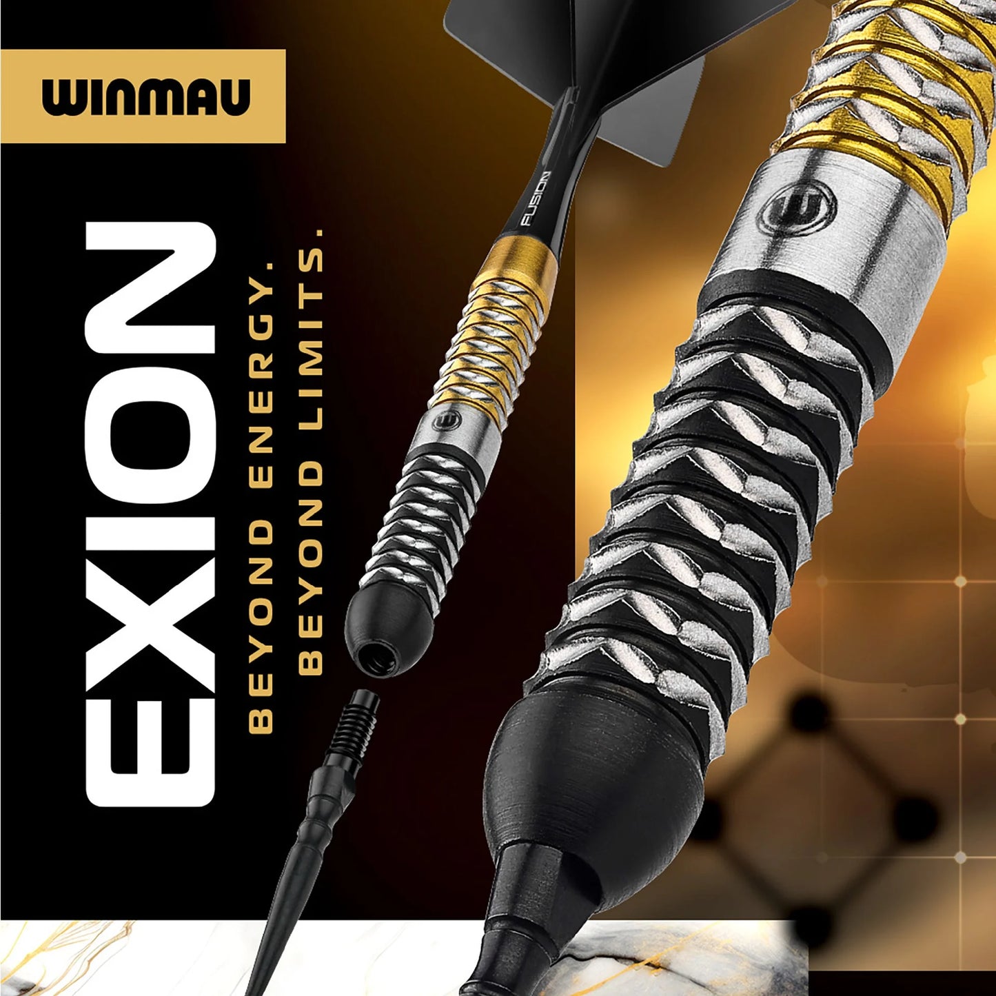 Winmau Exion Parallel 90% Tungsten Darts (SP)