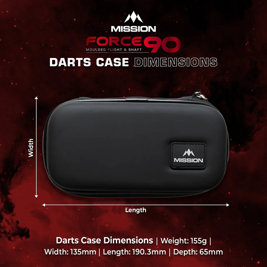 Mission Force 90 Dart Case Slim EVA Moulded Case