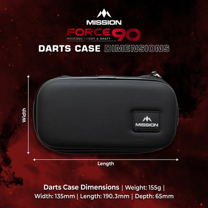 Mission Force 90 Dart Case Slim EVA Moulded Case