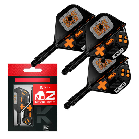 Target K-Flex Game Over No2 & No6 Integrated Flights & Shafts