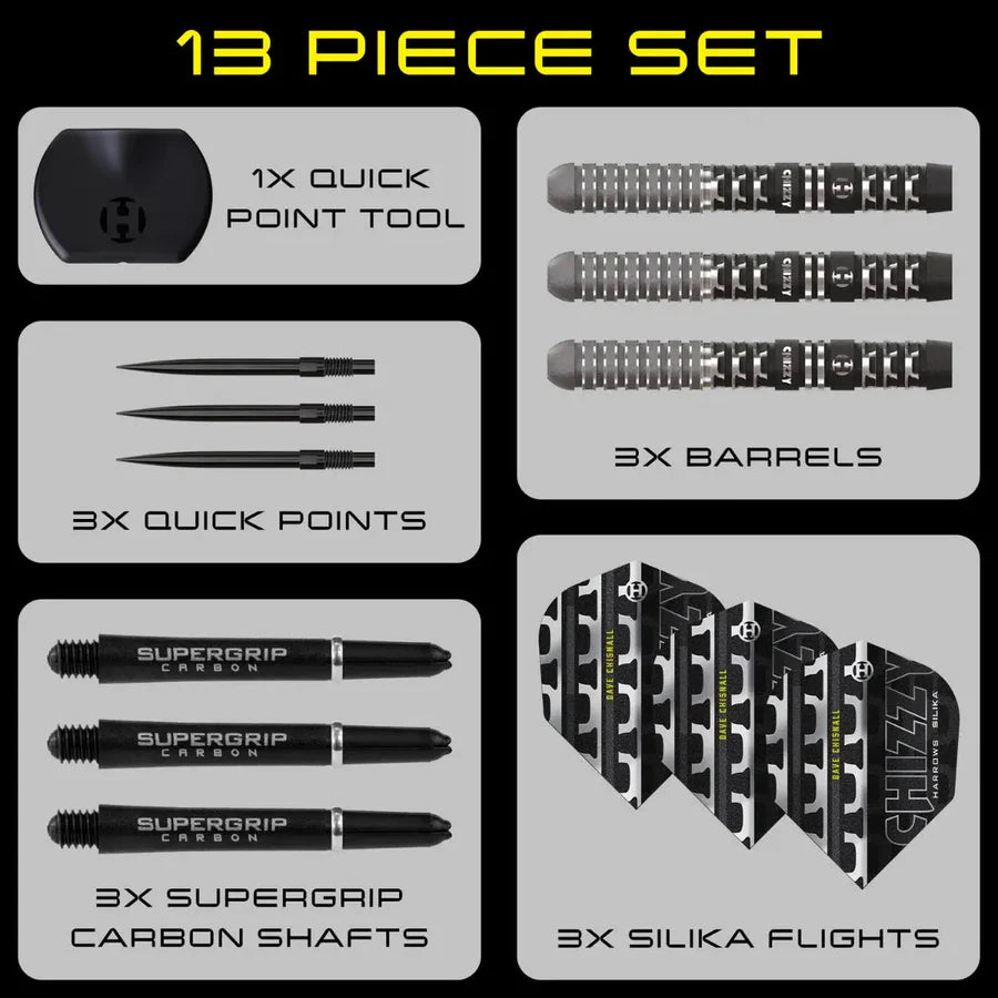 Harrows Chizzy Series 4  90% Tungsten Darts (QP)