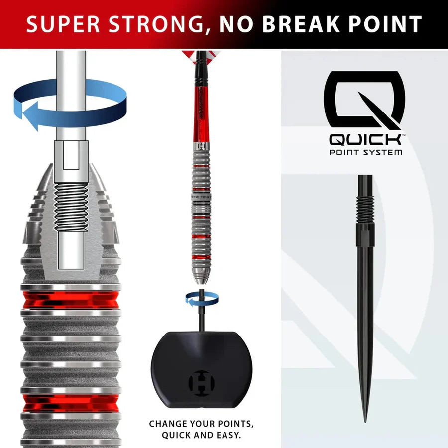 Harrows Damon Heta Series 4 90% Tungsten Darts (QP)