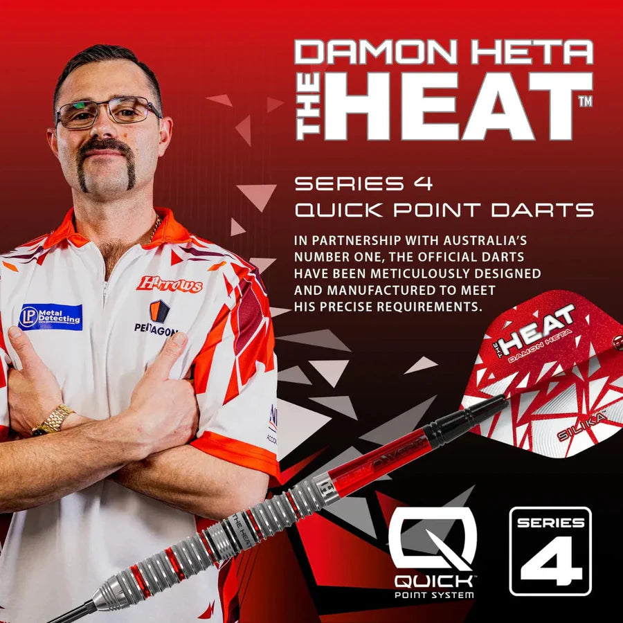 Harrows Damon Heta Series 4 90% Tungsten Darts (QP)