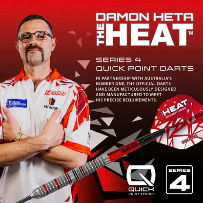 Harrows Damon Heta Series 4 90% Tungsten Darts (QP)