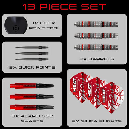 Harrows Damon Heta Series 4 90% Tungsten Darts (QP)