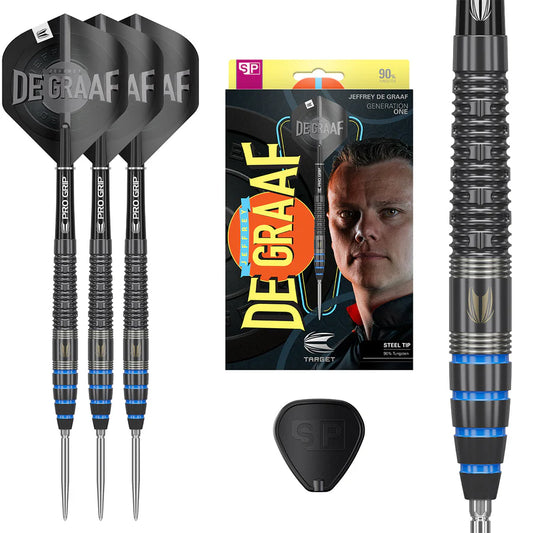 Target Jeffrey De Graaf 90% Tungsten SP Steel Tip Darts