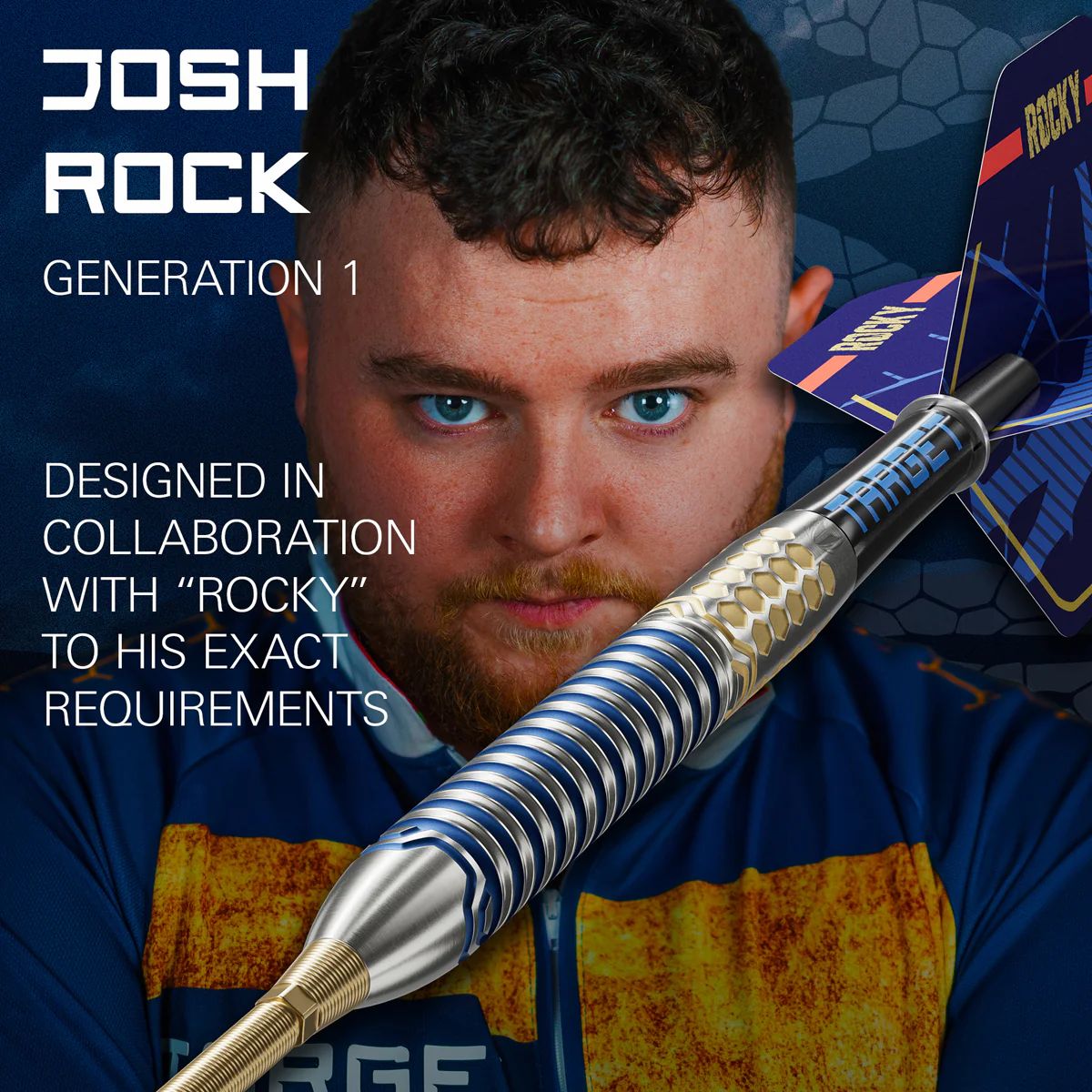 Target Josh Rock G1 90% Tungsten SP Steel Tip Darts