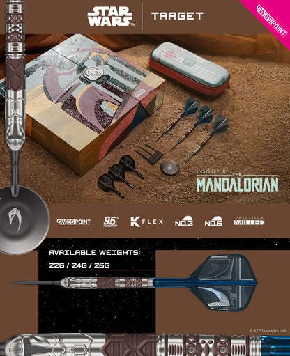 Target | STAR WARS Mandalorian 95% SP Steel Tip Darts