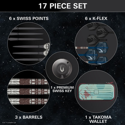Target | STAR WARS Mandalorian 95% SP Steel Tip Darts