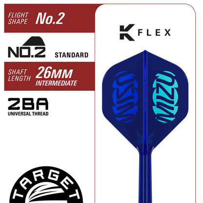 Target Japan Mizu 01 90% Tungsten Darts (SP)