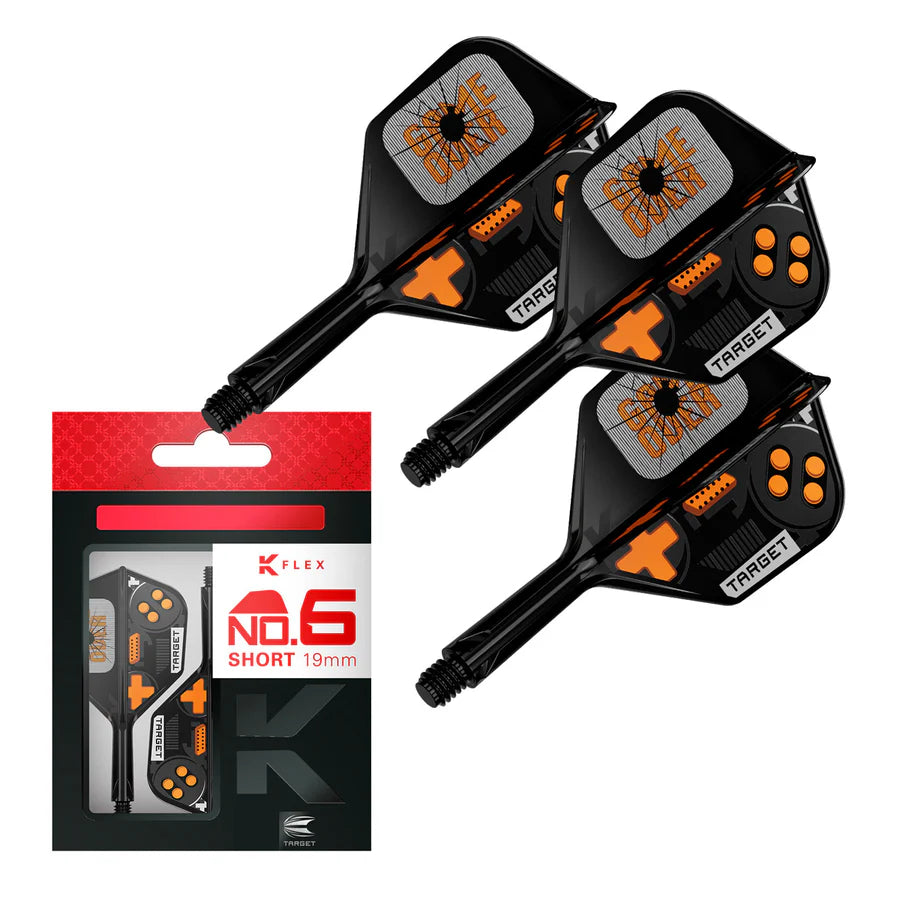 Target K-Flex Game Over No2 & No6 Integrated Flights & Shafts