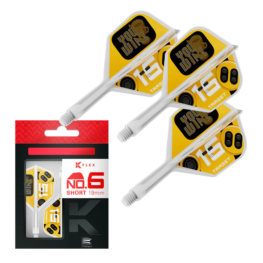 Target K-Flex You Win No2 & No6 Integrated Flights & Shafts