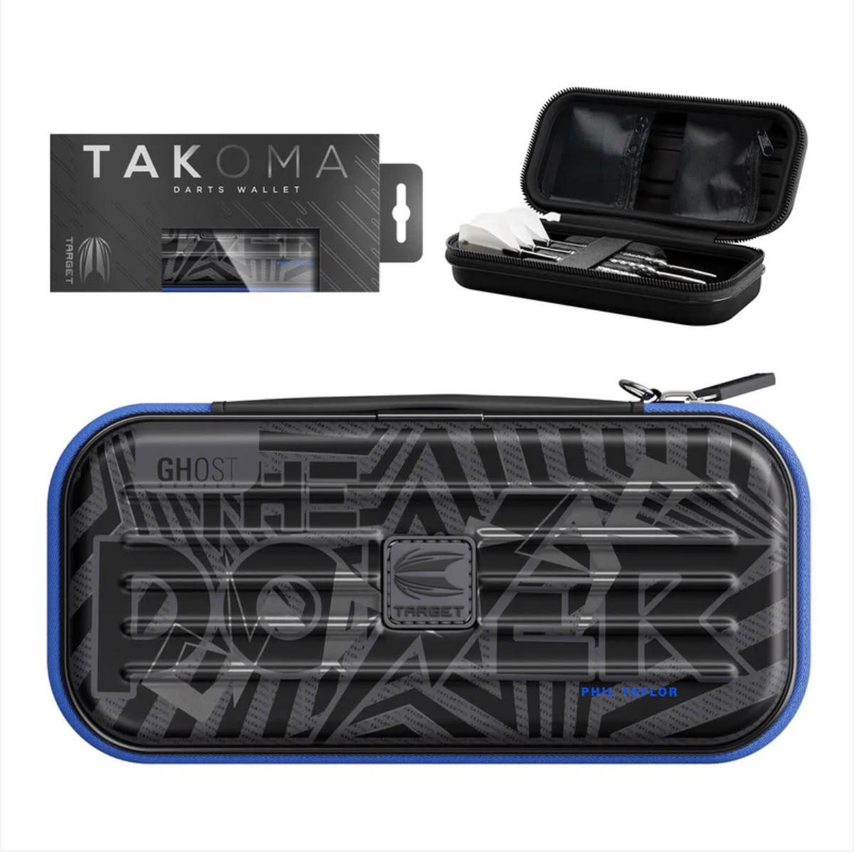 Target Phil Taylor Takoma Ghost Dart Case