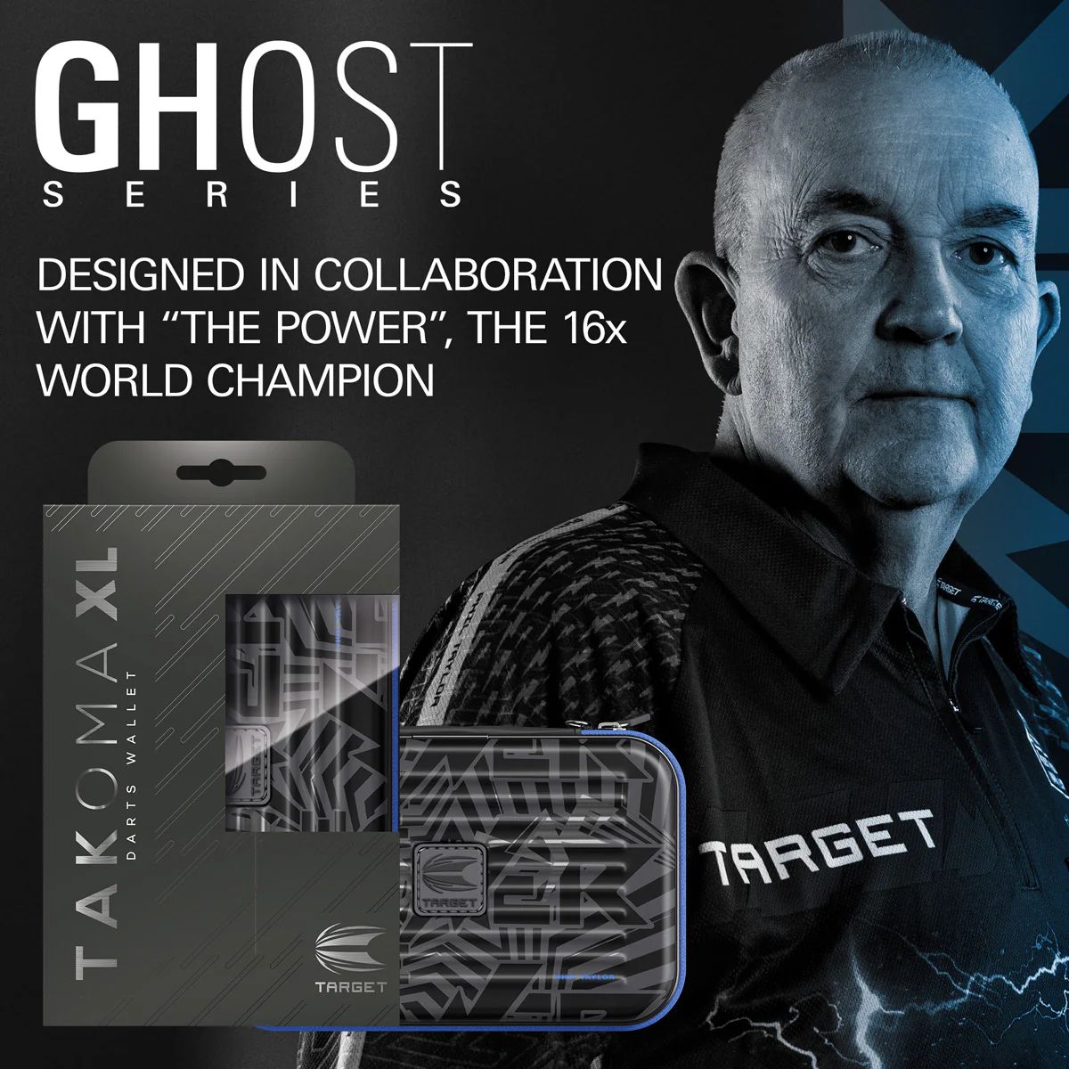 Target Takoma Ghost Series Phil Taylor XL Case