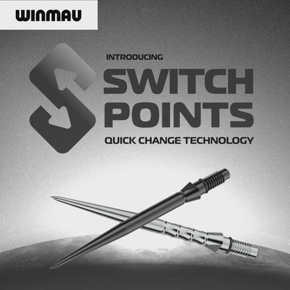 Winmau Lunaris Parallel 90% Tungsten Darts (SP)