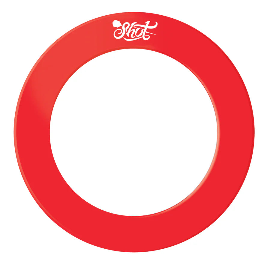 Shot Red Dartboard Surround