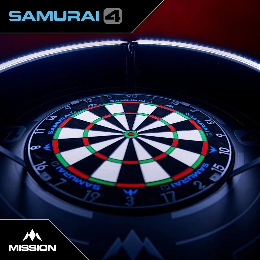 Mission Samurai 4 Graphite Edition Dartboard