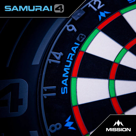 Mission Samurai 4 Graphite Edition Dartboard