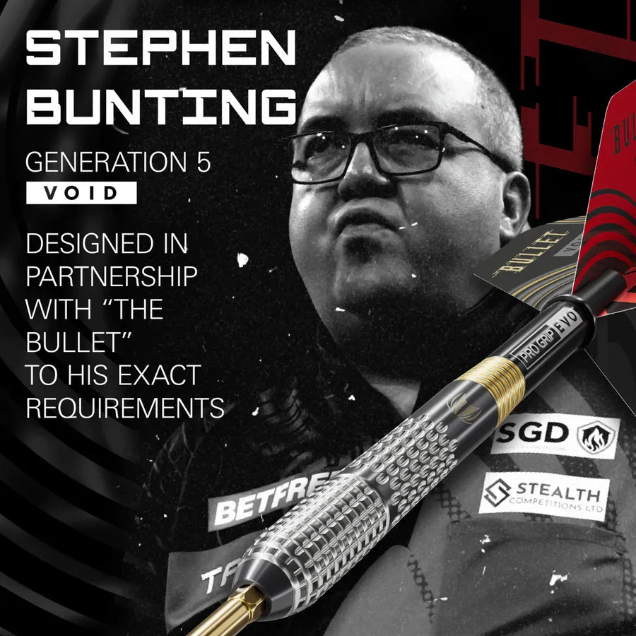 Target Stephen Bunting G5 Void 95% Tungsten SP Darts