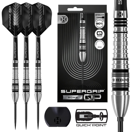 Harrows Supergrip QP Bomb 90% Darts