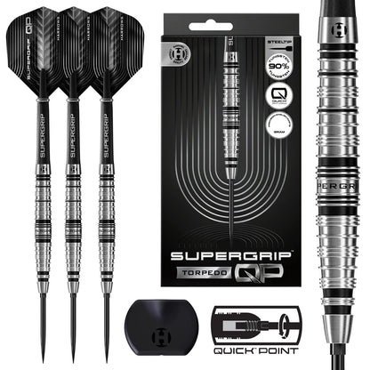 Harrows Supergrip QP Torpedo 90% Darts