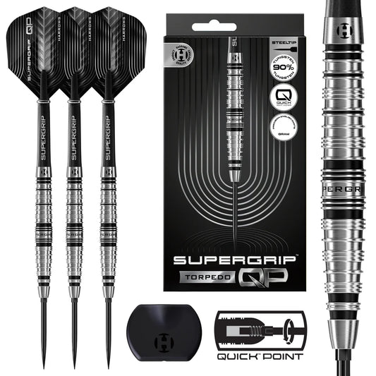 Harrows Supergrip QP Torpedo 90% Darts