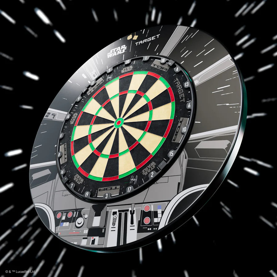 Target | Star Wars TOR Dartboard & Millennium Falcon Surround Bundle