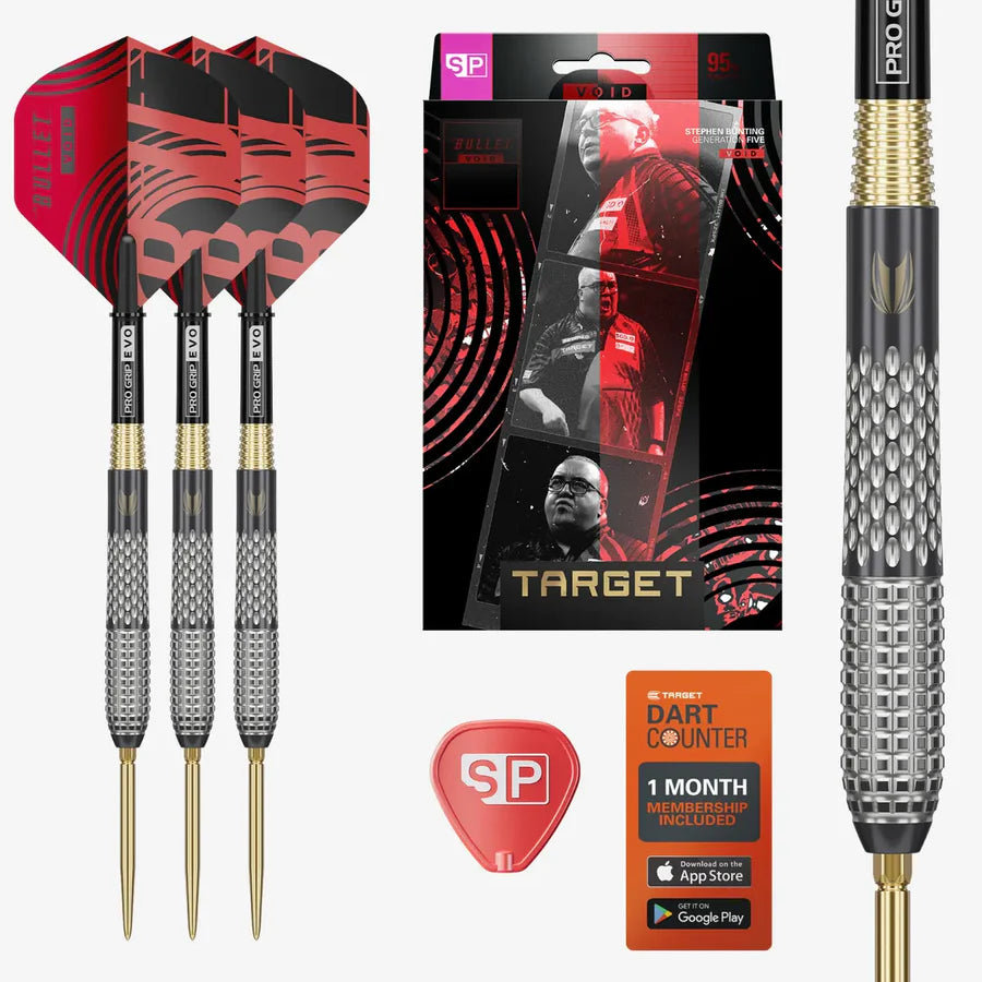 Target Stephen Bunting G5 Void 95% Tungsten SP Darts